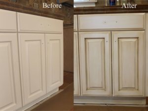 Bathroom Cabinets with Granite Counters