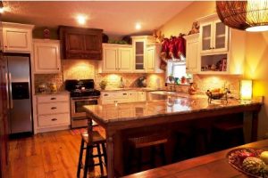 Crema Bordeaux Granite Countertop