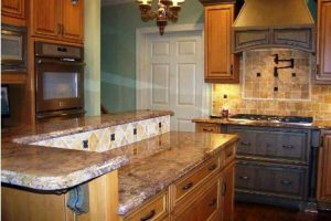 Kitchen job Granite Countertop