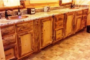 Rustic Kitchen Granite Countertop