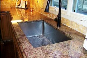 extra deep zero radius sink Granite Countertops
